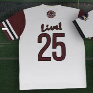 Live! Football Jersey Short-Sleeved Shirt - Size XL